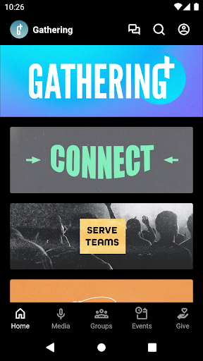 Android application Gathering Church Fort Walton screenshort