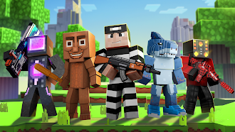 Game screenshot Cops N Robbers:Pixel Craft Gun mod apk