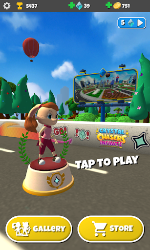 Android application Crystal Chasers Infinite screenshort