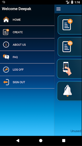 Android application EXL iExpense screenshort