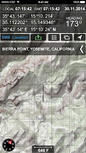 Compass GPS Pro  Military Compass with camera Screenshot