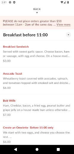 Cravings To Go Screen 3