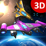 Space Battle: Spaceships War among Stars Fire 3D icon