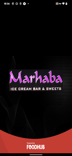 Android application Marhaba IceCream Bar screenshort
