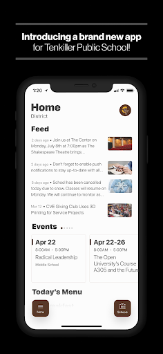 Android application Tenkiller Public School, OK screenshort