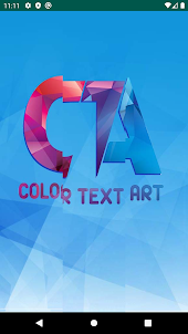 Color Text Art