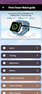 Fitniv Smart Watch guide