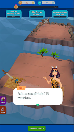 Android application Age Warrior Idle screenshort