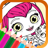 Colouring Charmer Little Girls icon