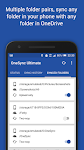 screenshot of OneSync: Autosync for OneDrive