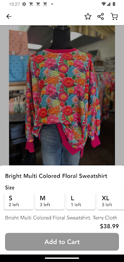 Screenshot of The Whistling Dixie Boutique