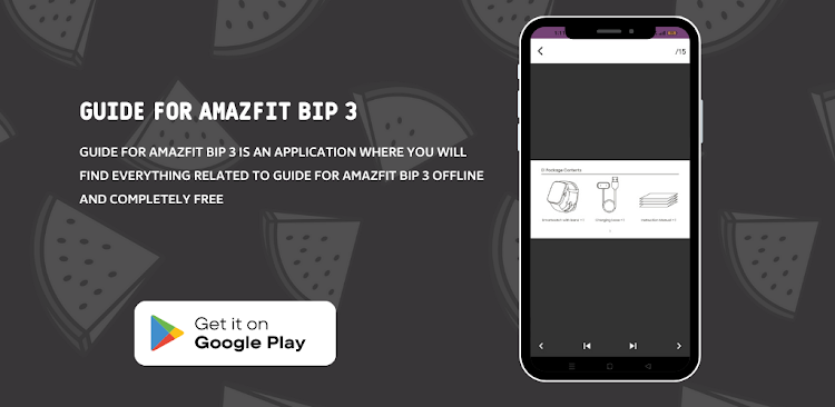 Guide for Amazfit Bip 3 - 4 - (Android)