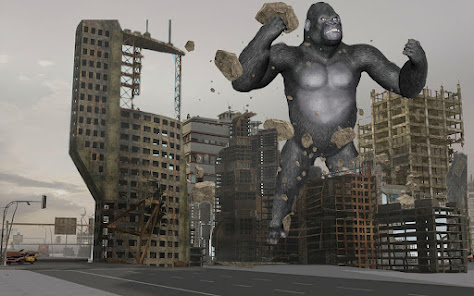 Angry Gorilla Destroy City  screenshots 4