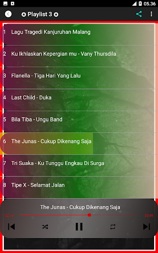 Kumpulan Lagu Sedih dan Duka