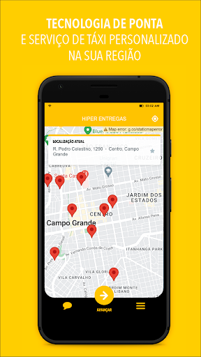 Android application Hiper Entregas screenshort