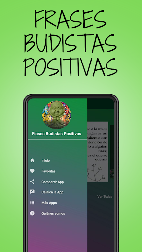 Android application Frases Budistas Positivas screenshort