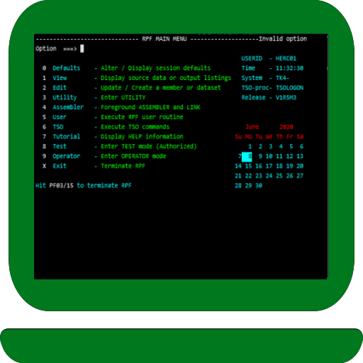 Mocha TN3270 for laptop logo