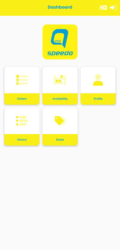 Android application Spedoo Merchant screenshort