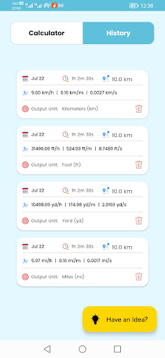 Pigeon Speed Calculator