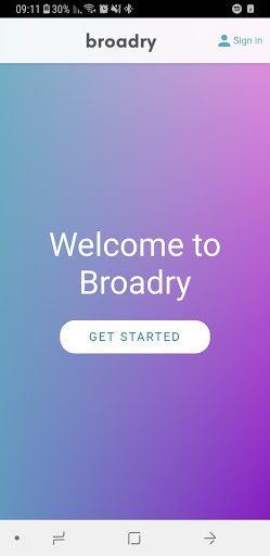 Android application Broadry screenshort