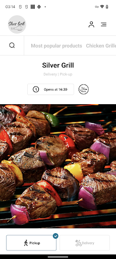 Android application Silver Grill Bradford screenshort