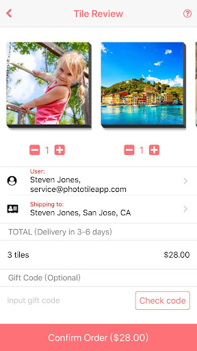 Artiv Photo Tiles Screen 3