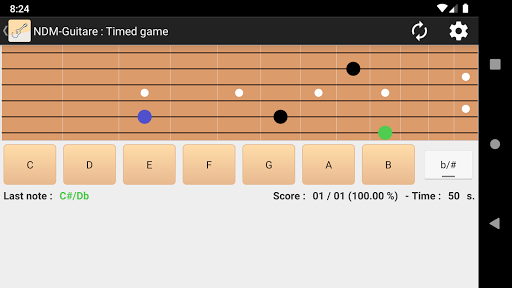 NDM - Guitar (Learning to read musical notation)  screenshots 1