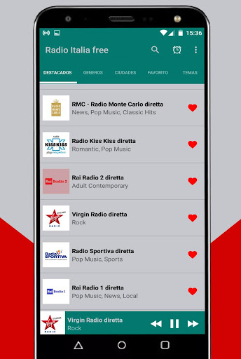 Radio Italia Online Screen 2