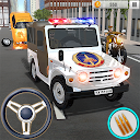 Echter Polizeiauto-Simulator
