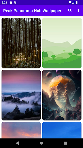 Peak Panorama Hub Wallpaper