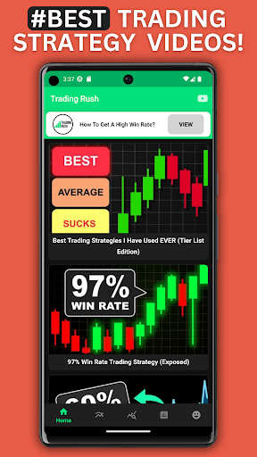 Android application Trading Rush - Trading Videos screenshort