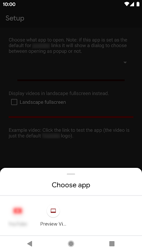 App preview