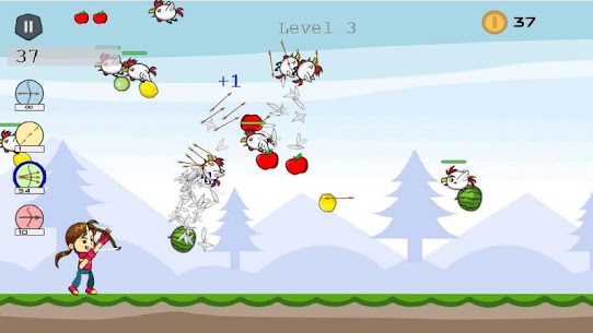 Shoot Girl’s Fruits Duck Shooting v3.1 (Unlimited Cash) Free For Android 3
