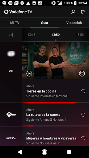 Vodafone TV Screen 3