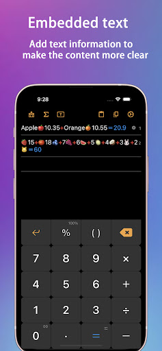 Android application iCalc - Multi-Func Calculator screenshort