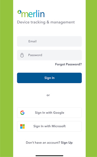 Android application Merlin screenshort