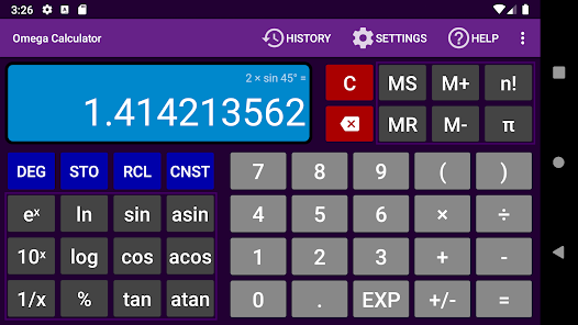 Destructivo Acostumbrar Tengo una clase de ingles Omega Calculator - Aplicaciones en Google Play