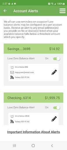 Woodforest Mobile Banking screenshot