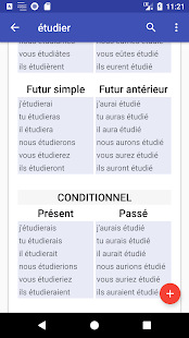 Conjugaison Française Screenshot