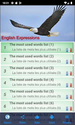 English Expressions Screen 2