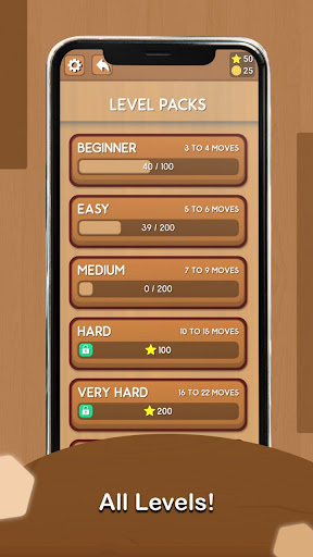 Android application Block Escape : Silding Puzzle screenshort