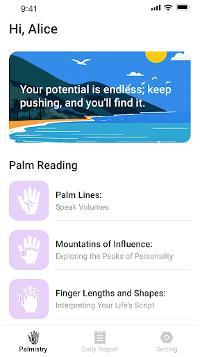 App preview