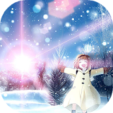 Anime winter live wallpaper icon