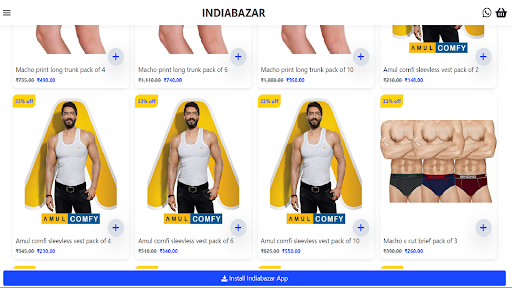 INDIABAZAR24 Screenshot 2 - AppWisp.com