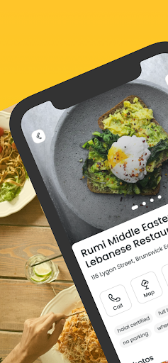 Android application halals - food finder & scanner screenshort