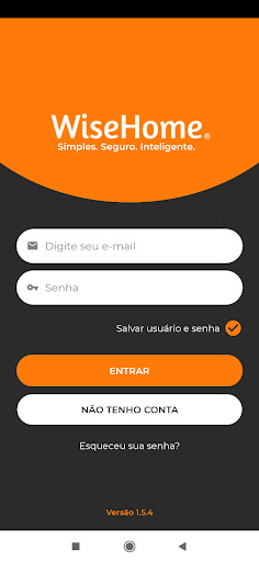 Android application WiseHome screenshort