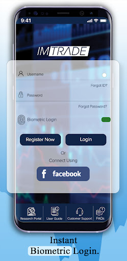 Android application IMTrade screenshort
