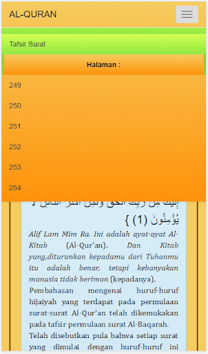 Tafsir Al-Quran Online