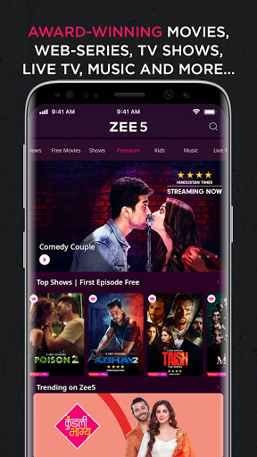 Zee5 Hipi News Movies Tv Shows Web Series Overview Google Play Store India