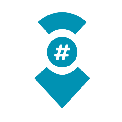Hashtag locals logo